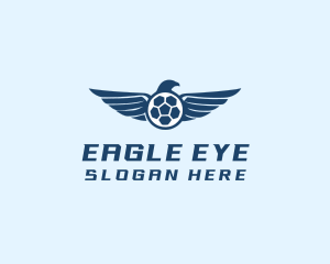 Eagle Hawk Soccer Ball logo design