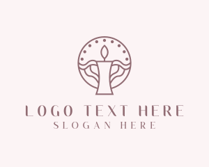 Interior Designer - Candle Wellness Spa logo design