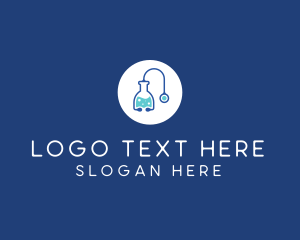 Medical Center - Medical Stethoscope Laboratory logo design