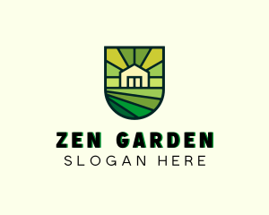 Home Agricultural Landscaping logo design