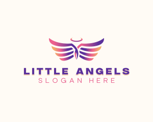 Holy Angel Wings logo design