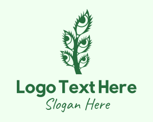 Leaf Eye Lashes Logo
