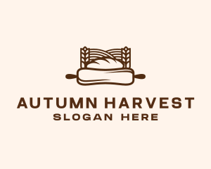 Rolling Pin Bread Baking logo design