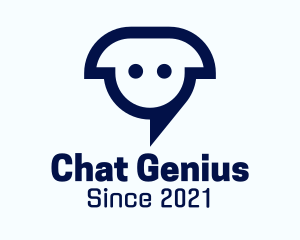 Digital Chat Robot logo design