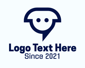 Social Media - Digital Chat Robot logo design