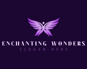 Magic - Magical Fairy Wings logo design