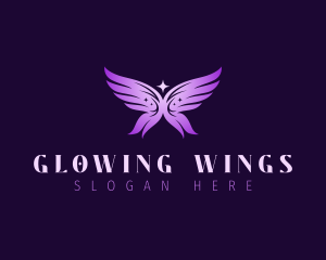 Magical Fairy Wings logo design