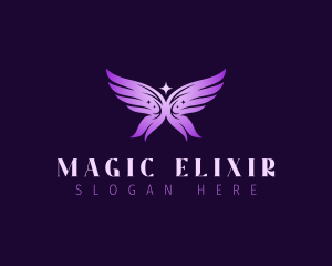 Magical Fairy Wings logo design