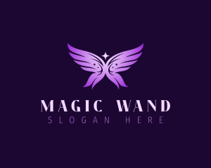 Magical Fairy Wings logo design