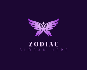 Star - Magical Fairy Wings logo design