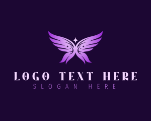 Magical Fairy Wings Logo