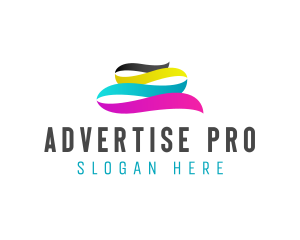 Advertising - Ribbon Advertising Agency logo design