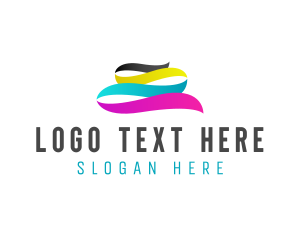 Ribbon Advertising Agency Logo