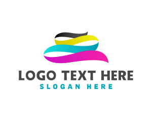 Advertising - Ribbon Advertising Agency logo design