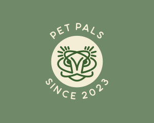 Gecko Lizard Pet logo design