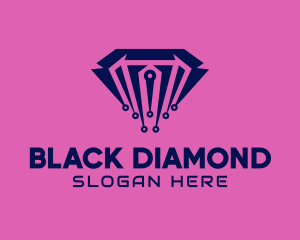 Digital Diamond Software logo design