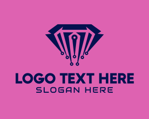 Digital - Digital Diamond Software logo design