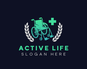 Medical Wheelchair Equipment Logo
