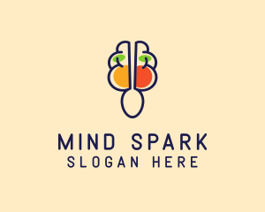 Stimulation - Brain Food Restaurant logo design