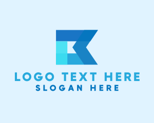 Mobile - Modern Tech Letter B logo design