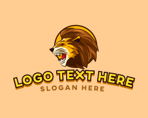 Mascot - Lion Gaming Esports logo design