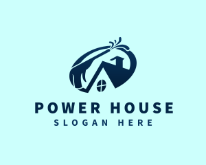 Home Pressure Wash Cleaning Logo