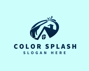 Home Pressure Wash Cleaning logo design