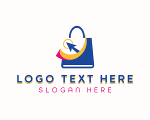 Online Shopper - Online Shopping Sale logo design