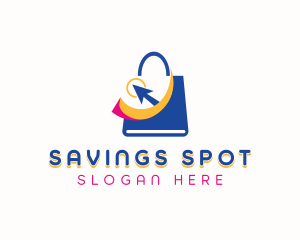 Discount - Online Shopping Sale logo design