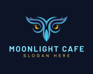 Night - Night Bird Owl logo design