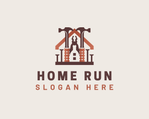 Home Builder Construction Tools logo design