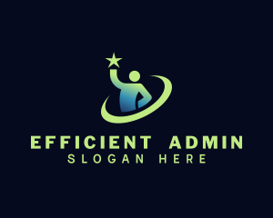 Administrator - Great Leader Management logo design