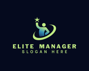 Supervisor - Great Leader Management logo design