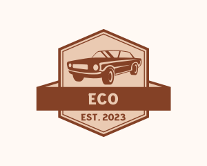 Garage - Retro Car Detailing logo design