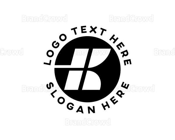 Speedy Brand Geometric Letter K Logo