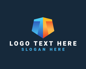 Geometric - Digital Media Consulting Letter T logo design