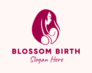 Mom & Baby Maternity logo design