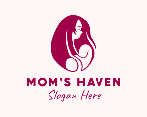 Mom & Baby Maternity logo design