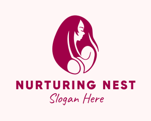 Mom & Baby Maternity logo design