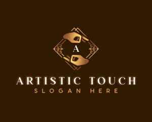 Elegant Hands Wellness logo design