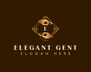 Elegant Hands Wellness logo design