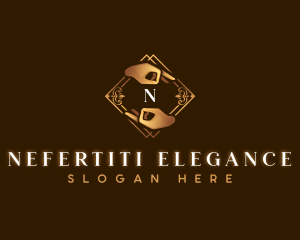 Elegant Hands Wellness logo design