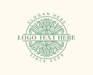 Elegant Flower Garden Logo