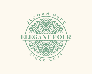 Elegant Flower Garden logo design