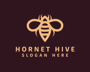 Bee Sting Insect logo design