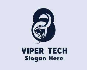 Viper - Snake Crossfit Gym logo design