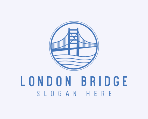 Sea Bridge Infrastructure logo design