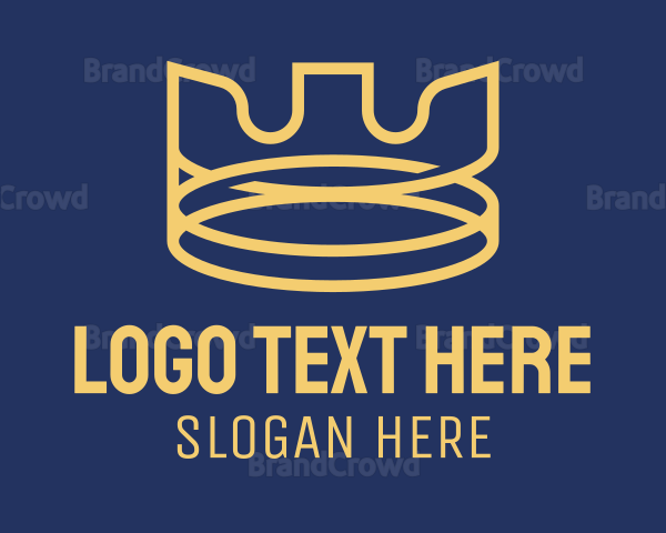 Yellow Royal Crown Logo