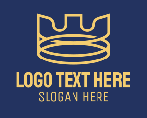 Consulting - Yellow Royal Crown logo design