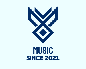 Simple - Blue Gaming Symbol logo design